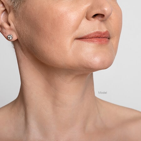 neck contouring featured face model